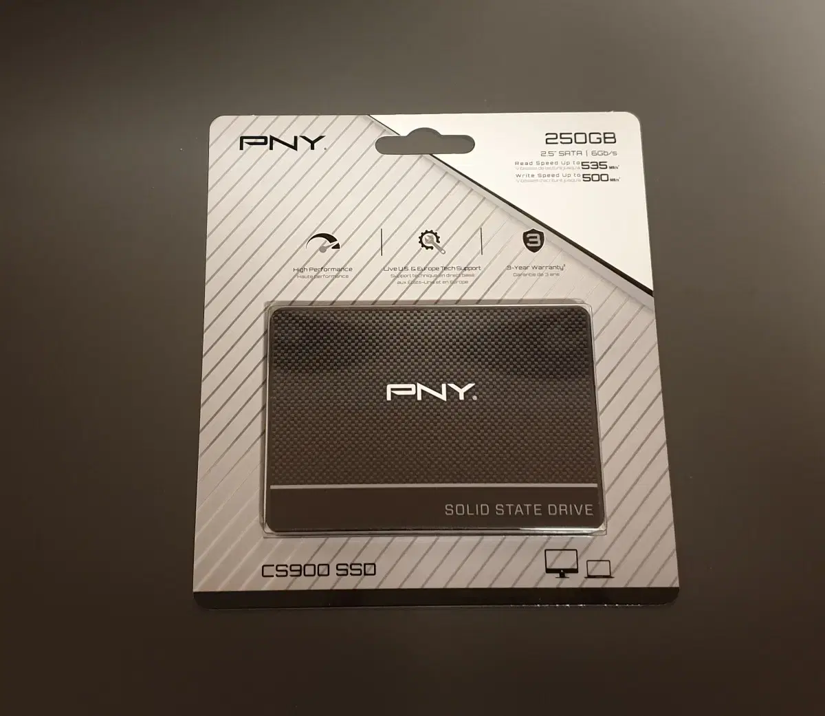 PNY CS900 마이크로닉스 (250GB) 미개봉